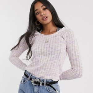 NWT We The Free Spaced Out Long Sleeve Top